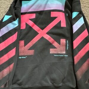 Off white black sweatshirt